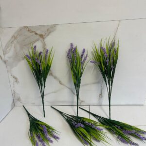 Bukiet trawa z lawendą – 42 cm (7 gałązek)