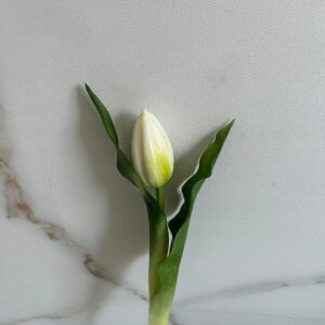 Tulipan silikonowy 30 cm – biały