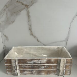 Skrzyneczka drewniana dekoracyjna 36 × 15 × 11 cm  (1 szt.)