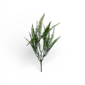 Gałązka zielona ala paprotka – ciemna zieleń, 35 cm (1 szt.)