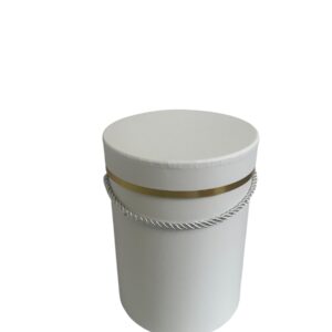 Flower Box Q-15 Biały – Rozmiar L (h20)