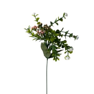 Dodatek zielony z gipsówką 30 cm (1szt.)