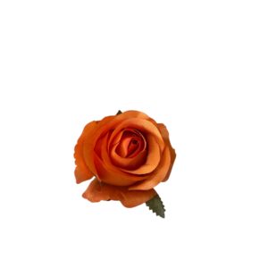 Róża w pąku v2 – 8 cm  kolor pomarańczowy (12 szt.)