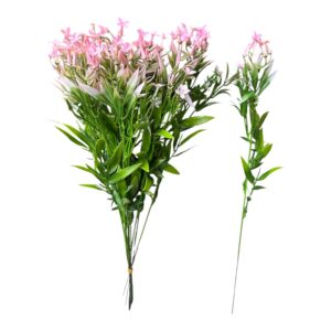 Gałązka Ozdobna Lux różowa 45 cm 12 szt.