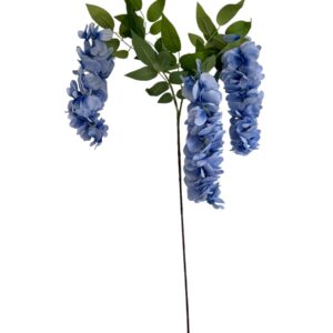 Wisteria gałązka 98 cm fioletowa 3 kwiaty (1szt.)