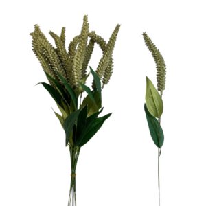 Gałązka Dekoracyjna Wrzosowa  zielona  57 cm - 6 szt.