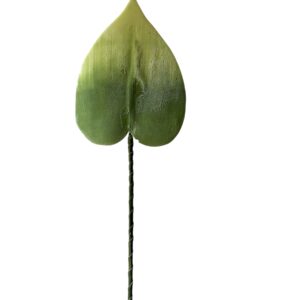 Liść  piankowy Serce  wys. 80 cm (liść 23x17 cm) - 1 szt.