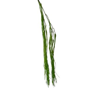 Zwis trawa ozdobna silikonowa zielona – 102 cm, 3 ramiona - 1 szt.