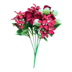 Bukiecik Rosalie Różyczka z dodatkami 33 cm czerwony 1 szt.