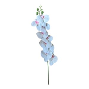 Kwiat STORCZYK silikonowy 3D PRINT 80 cm biały z różowym środkiem - 1 szt.