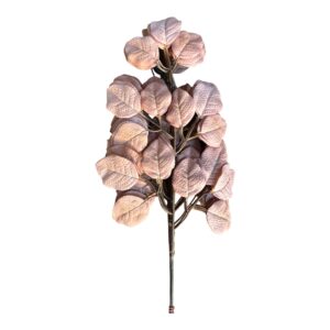 Liść Róży Premium Autumn beż – 57 cm - 12 szt.