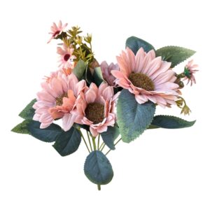 Bukiet Flora pudrowy róż -  43 cm - 1 szt.