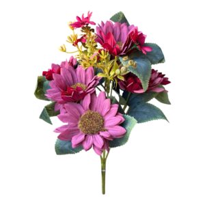 Bukiet Flora  burgund -  43 cm - 1 szt.