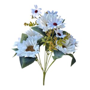 Bukiet Flora  biały -  43 cm - 1 szt.