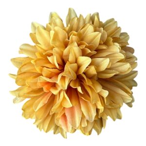 Chryzantema wyrobowa V33 – 12 cm  miodowy żółty-  12 szt.