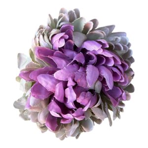 Chryzantema Ananas 13 cm  fioletowy mix –  6 szt.