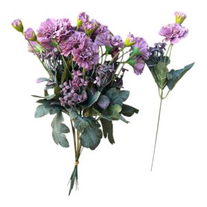 Goździk pik z pąkiem 32 cm ciemny fiolet – 1 szt.