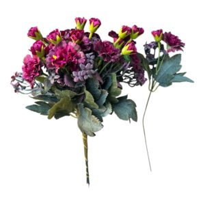 Goździk pik z pąkiem 32 cm amarant-fuksja – 1 szt.