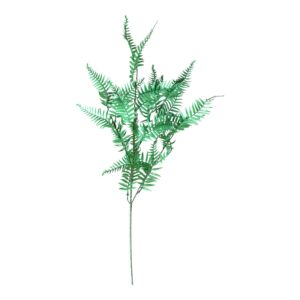 Gałązka PAPROĆ 4-ramiona, wys. 94 cm  zielona - 1 szt.