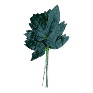Mango gumowane – ciemna zieleń, liść 56 cm – 12 szt.