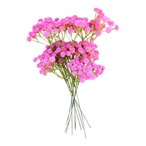 Gipsówka GUMOWA 42 cm klasyczna różowa12 szt.